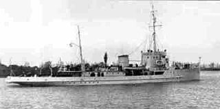 ARA <i>Fournier</i> (M-5) Argentine Navy Minesweeper, sunk in 1949