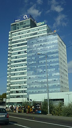 Aupark Tower, sídlo mj. společnosti ESET