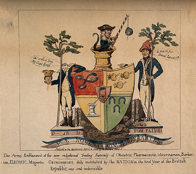 File:A mock escutcheon for the failed College of Surgeons (Wellcome Library gb4mshq4).jpg