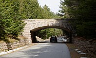 Bridge in Acadia National Park in Maine, United States This is an image of a place or building that is listed on the National Register of Historic Places in the United States of America. Its reference number is 79000131.