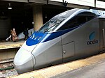 The Amtrak Acela Express in Washington, D.C.