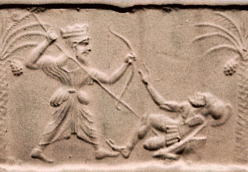 File:Achaemenid king killing a Greek hoplite.jpg