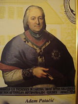 Adam Patachich (Croatian: Patacic), the founder of the palace Adam Patacic (1717-1784).jpg