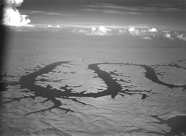 A 1945 aerial view of Lake of the Ozarks