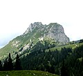 view from the south, alpine hut