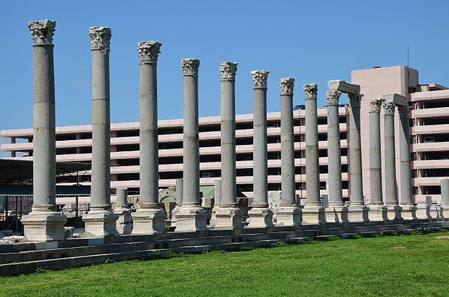 The agora of ancient Smyrna
