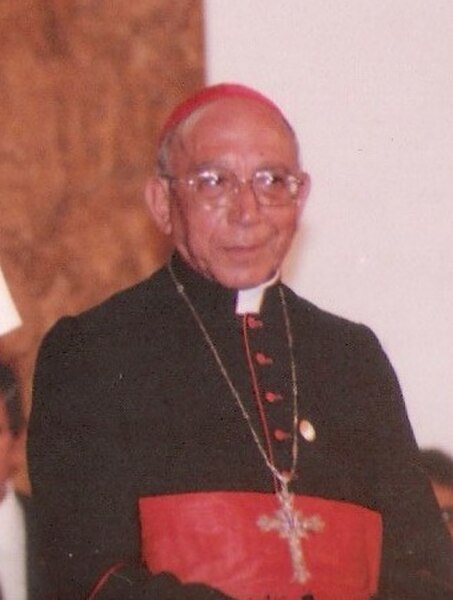 Agostino Casaroli in 1986