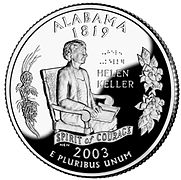 Alabama quarter, reverse side, 2003.jpg