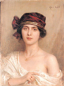 Bildnis einer jungen Frau, 1890