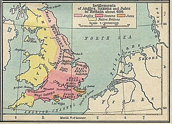 Angles, Saxons, Jutes in Britain year 600.jpg