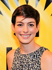 Anne Hathaway, American actress; Academy Award and Golden Globe Award winner; Gallatin (dropped out)