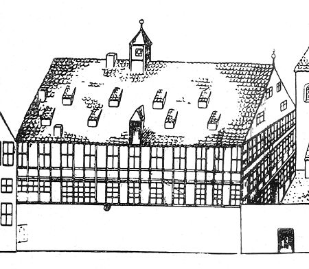 Armenhaus an der Schmiedestrasse von Johann Heinrich Redecker 1723