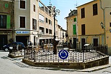 Fountain square in Artà