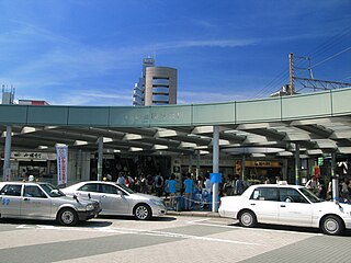 <span class="mw-page-title-main">Asakadai Station</span> Railway station in Asaka, Saitama Prefecture, Japan