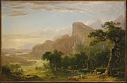 1850 Landscape—Scene from "Thanatopsis", Metropolitan Museum of Art