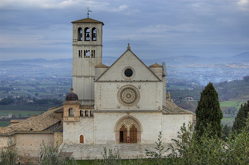 File:Assisi-San Francesco hdr.jpg