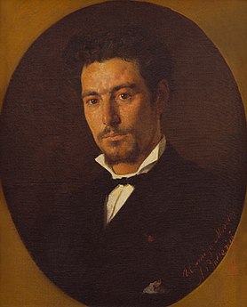 Lucio Correa Morales; portrait by Augusto Ballerini (1878) Augusto Ballerini - Retrato de Lucio Correa Morales, 1878.jpg