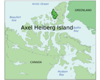 Аксель-Хейберг в Канадском Арктическом архипелаге