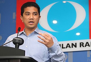 Mohamed Azmin Ali Malaysian politician