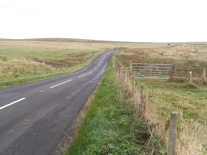 File:B6320 north of Bellingham - geograph.org.uk - 3694930.jpg