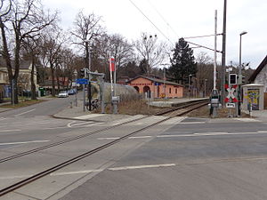 Caputh.JPG'de Bahnhof Schwielowsee