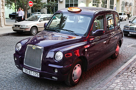 Baku black cab, introduced in 2011
