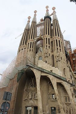 Basilica of the Holy Family, Barcelona, Spain