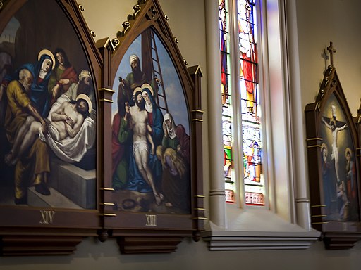 Basilica of the Sacred Heart (Notre Dame, IN) - stations of the Cross