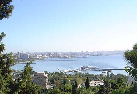 Bay in Baku