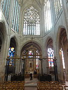 Iglesia de Saint-Étienne, interior, cabecera, Beauvais