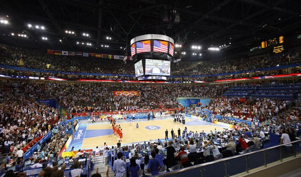 Beijing Wukesong Arena, basketball venue for the 2008 Summer Olympics