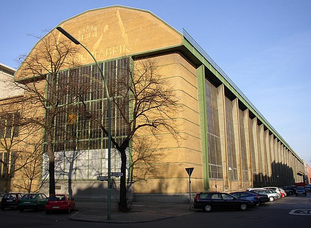 The AEG Turbine factory by Peter Behrens (1909)