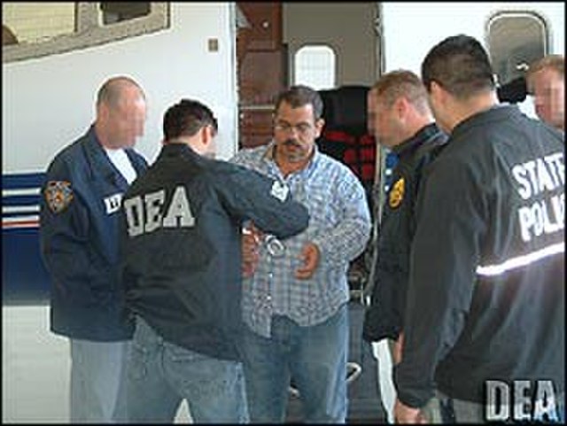 The DEA arrest of a Colombian drug lord in 2008