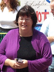 Gallagher at the Wisconsin State Capitol in July 2010 Bishop Morlino (4834659109) (1).jpg