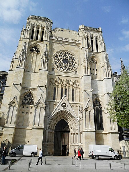 File:Bordeaux (33) Cathédrale Saint-André Transept sud Façade 02.jpg