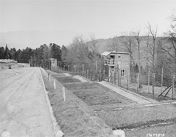 Border fence at Natzweiler-Struthof concentration camp