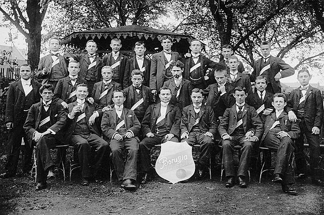 Players of FC Borussia in 1900