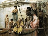 Slaveri: Etymologi og definition, Europas slaver indtil år 1500, Slavehandel