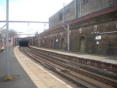 How to get to Bridgeton Station with public transport- About the place