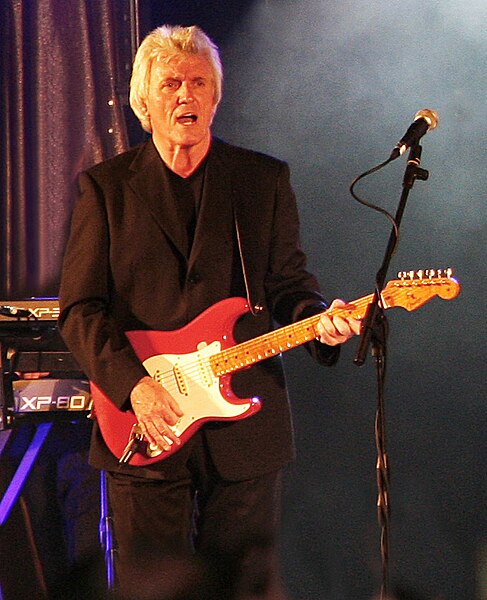 Bruce Welch, rhythm guitarist of the Shadows