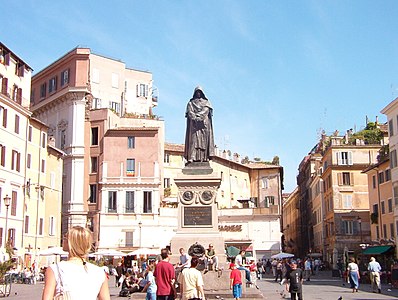 Rzym.  Plac Campo de' Fiori