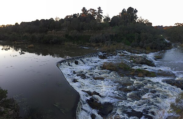 The South-Western Section of the Buckley Falls