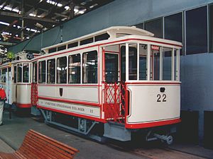 ESS sidecar 22 in the Stuttgart Tram World