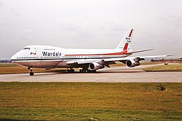 C-FTOB B747 Wardair BHX 08/01/88 (45049271761) .jpg