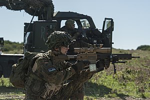 CIMIC Joint Training, GER and ITA Army, Capo Teulada, Trident Juncture 15 (22678987186).jpg