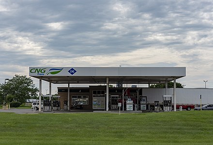 CNG Fueling Station in Columbus, Ohio