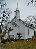 The Calera Presbyterian Church was built in 1885. The church building is now owned by the city. It was added to the Alabama Register of Landmarks and Heritage on March 12, 1997.