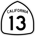 California 13 1957.svg