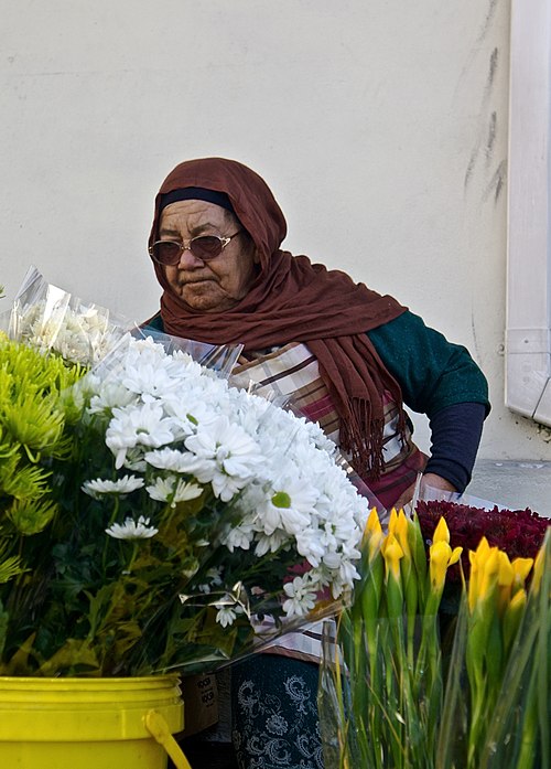 Cape Malay flower-seller