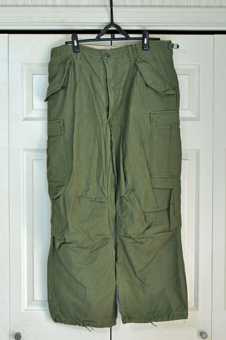 <span class="mw-page-title-main">Cargo pants</span> Loosely cut trousers